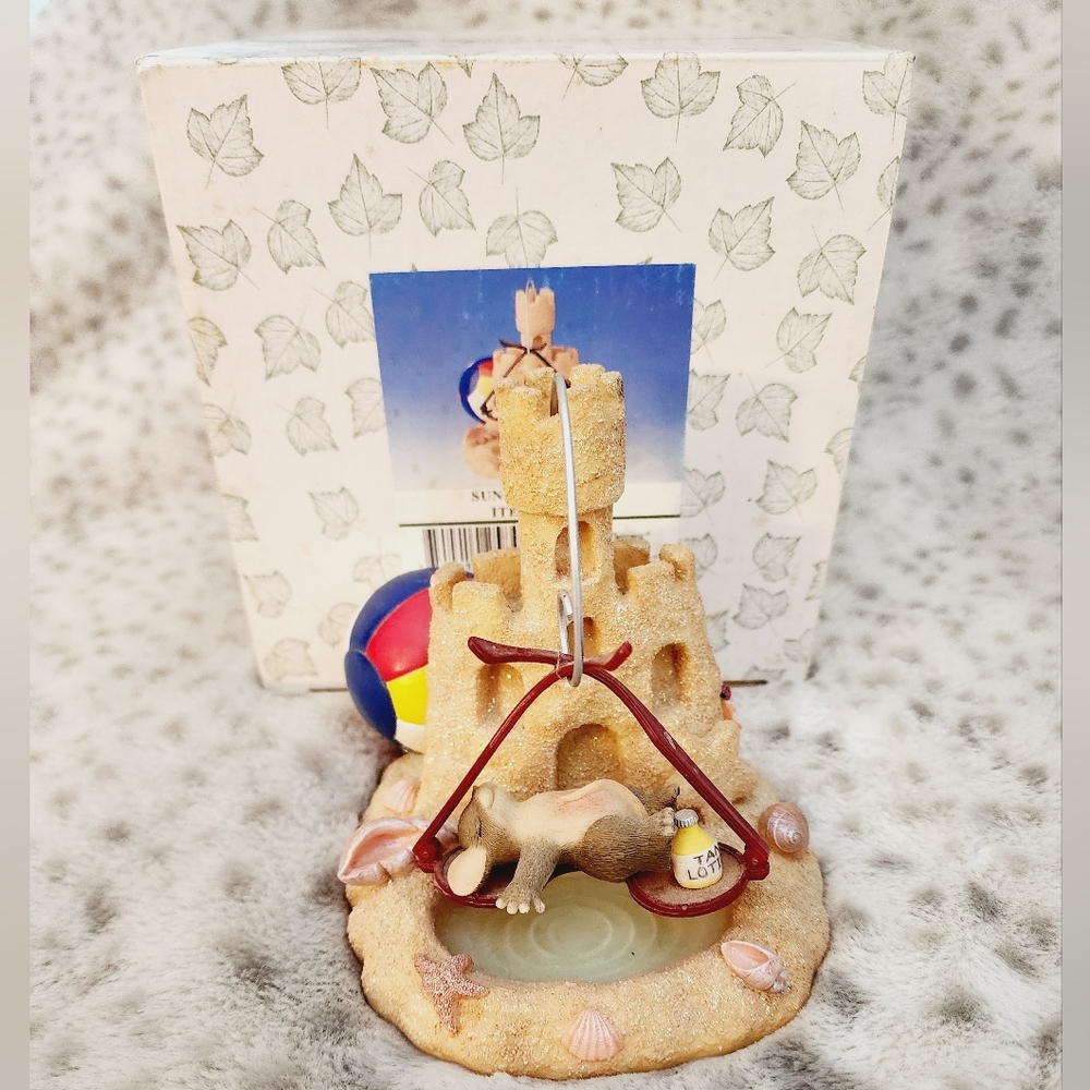 Fitz & Floyd Charming Tails 83/113 "Sunny Glasses" Limited Edition